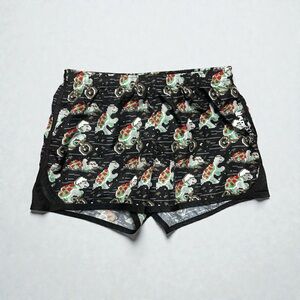 Flow Society Boys Pixel Turtle Lacrosse Shorts - Size Medium (10-12)